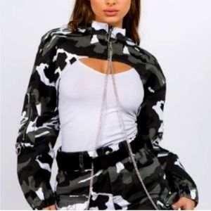 City Life Cropped Jacket